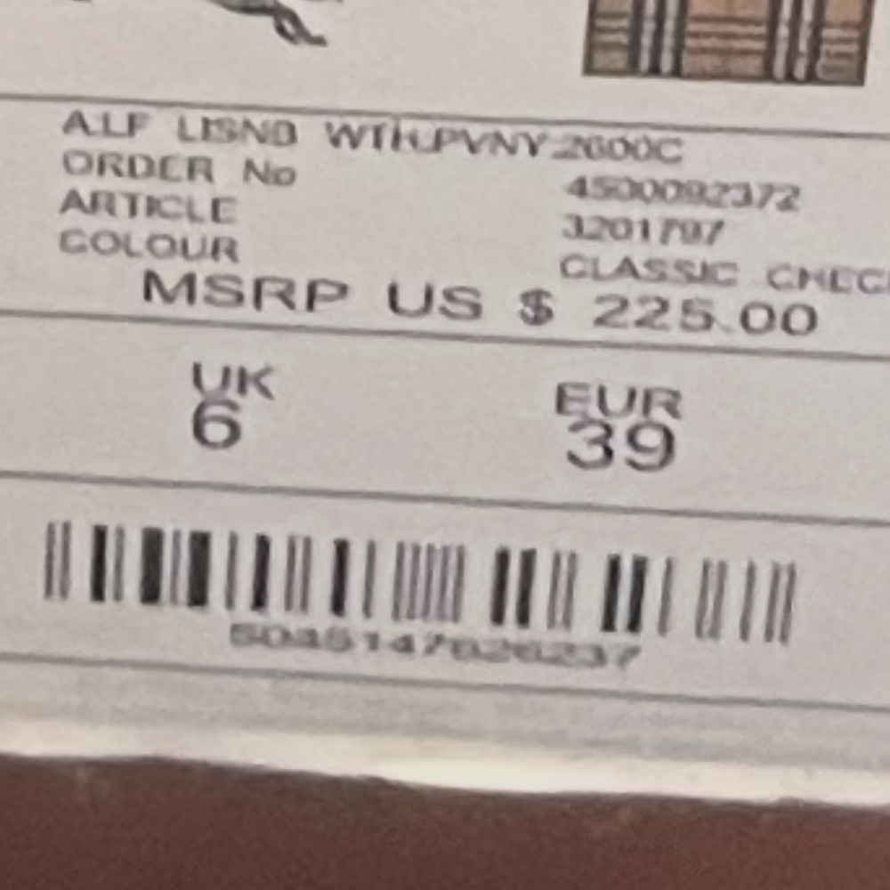 Burberry Beige and Black Checkered Boots - Picture 3 of 3